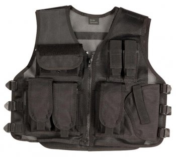 Vest,Tactical , Black (RECON), one size
