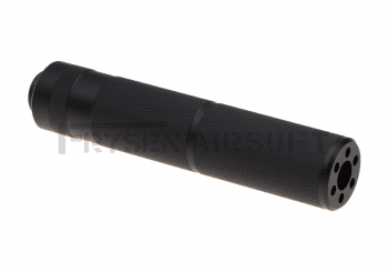 Metal 155mm C Type Silencer Black