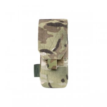 Warrior Single Covered Mag Pouch M4 5.56mm Multicam